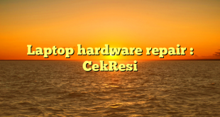 Laptop hardware repair : CekResi