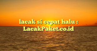 lacak si cepat halu : LacakPaket.co.id